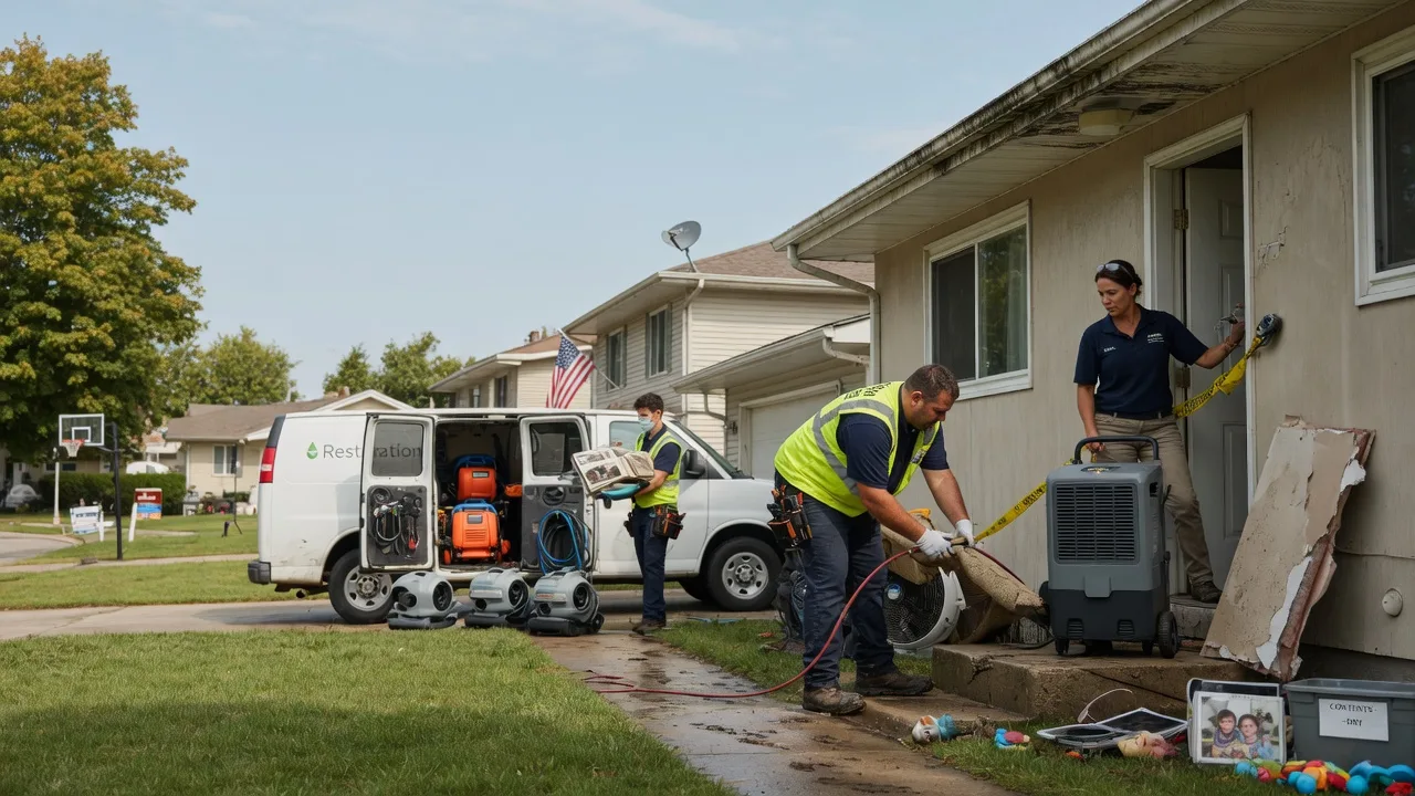 Water Damage Restoration in University Heights, IA near me